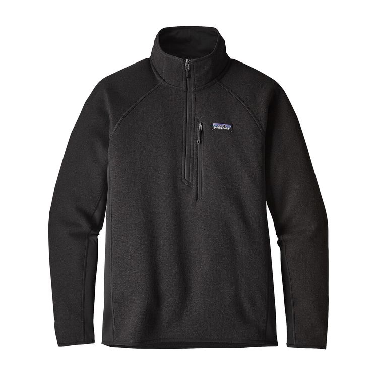 Patagonia Performance Better Sweater Fleece 1/4 Zip, XL Black