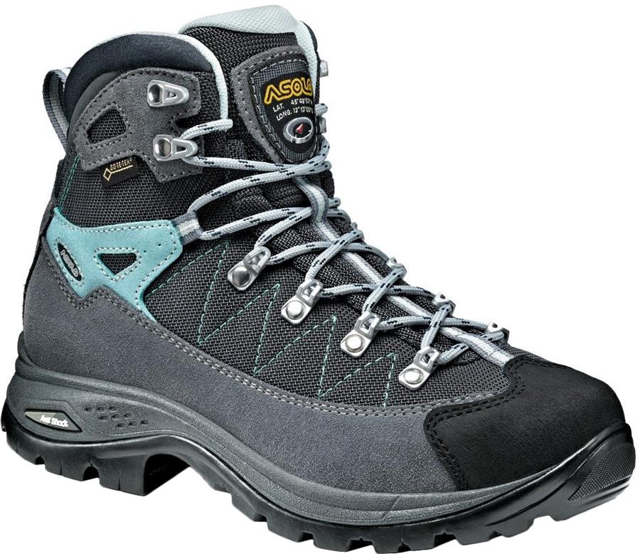 Asolo Finder GV Gore-tex Women's Hiking Boots, UK 8 Grey/Pool Side