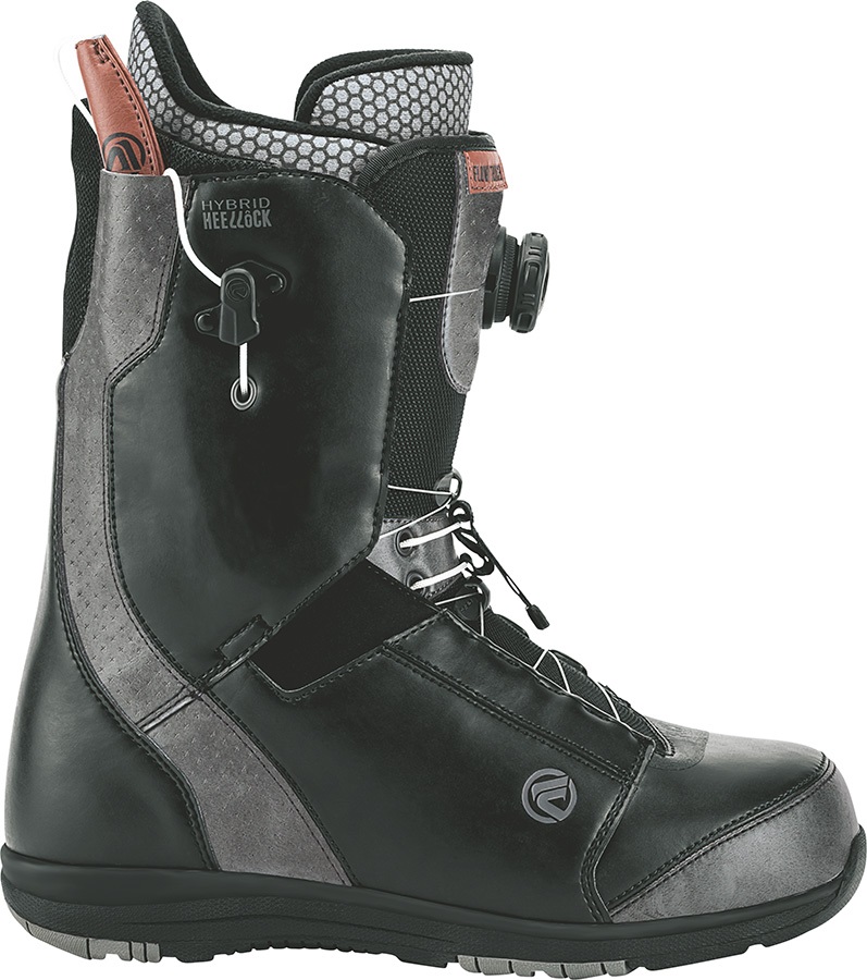 Flow Tracer HeelLock Coiler Snowboard Boots, UK 6.5 Black 2018