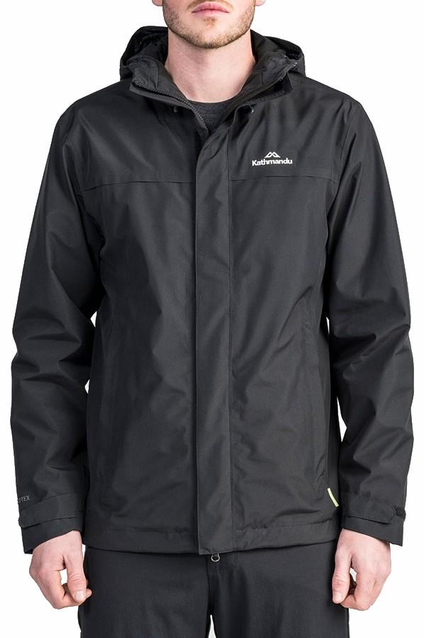 Kathmandu Bealey Waterproof Gore Tex Shell Jacket M Black