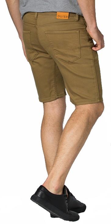 DU/ER (DUER) No Sweat Slim Fit Stretch Cotton Shorts, 34