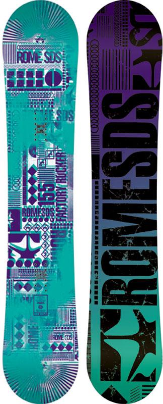 rome factory rocker snowboard