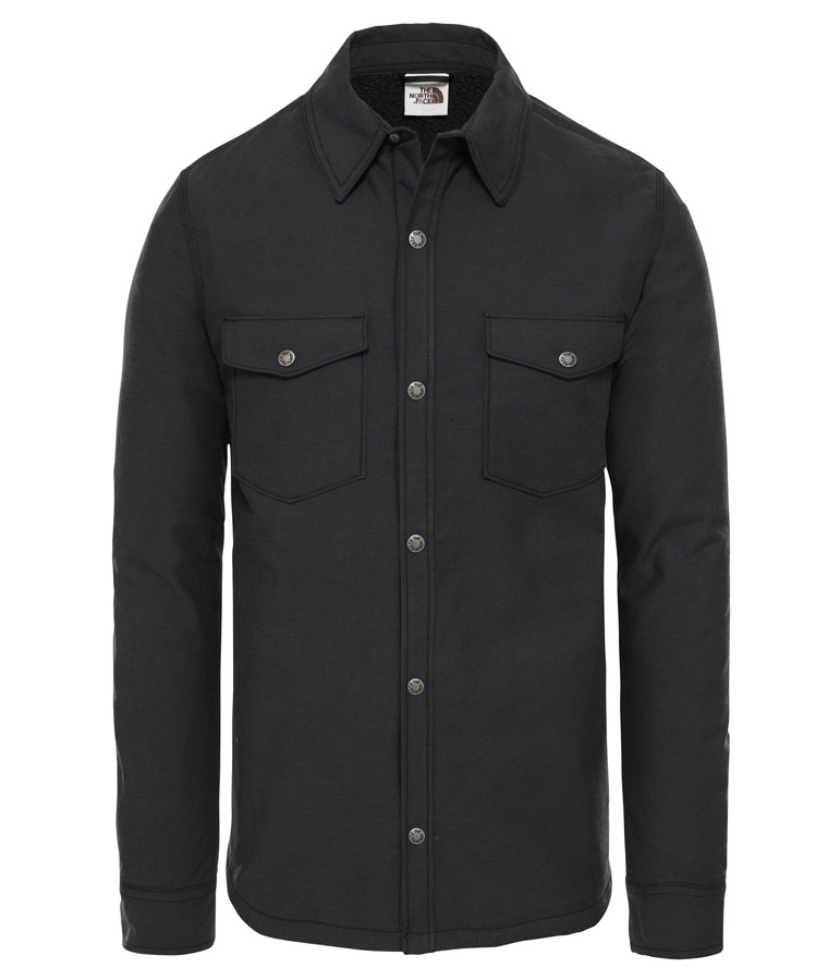 north face campshire shirt black