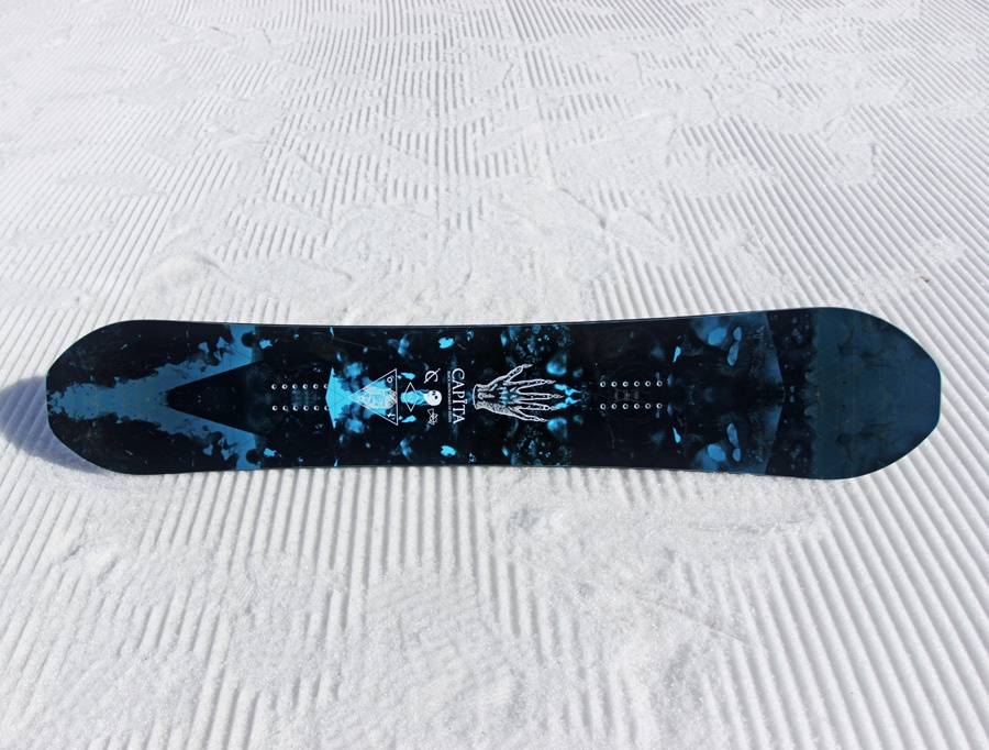 Capita Black Snowboard Of Death Camber