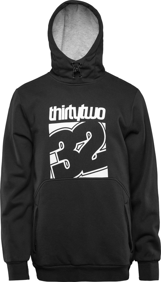thirtytwo Stamped Pullover Fleece Ski/Snowboard Hoodie M