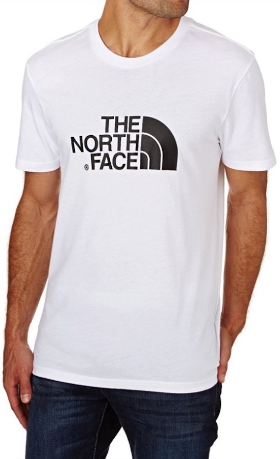 The North Face Short Sleeve Easy Tee Crew Neck T-Shirt L Tnf White