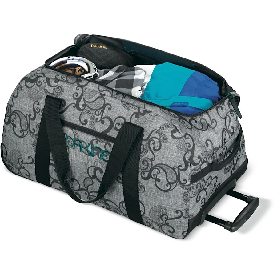 Dakine Womens Venture Duffle Wheeled Luggage Bag, 90L, Juliet