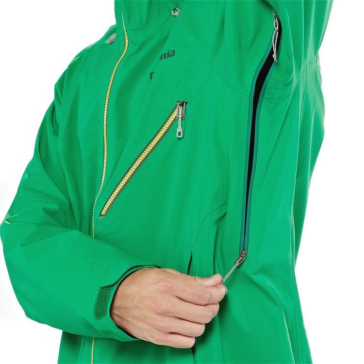 Patagonia Untracked GoreTex Ski/Snowboard Jacket, L, Tumble Green