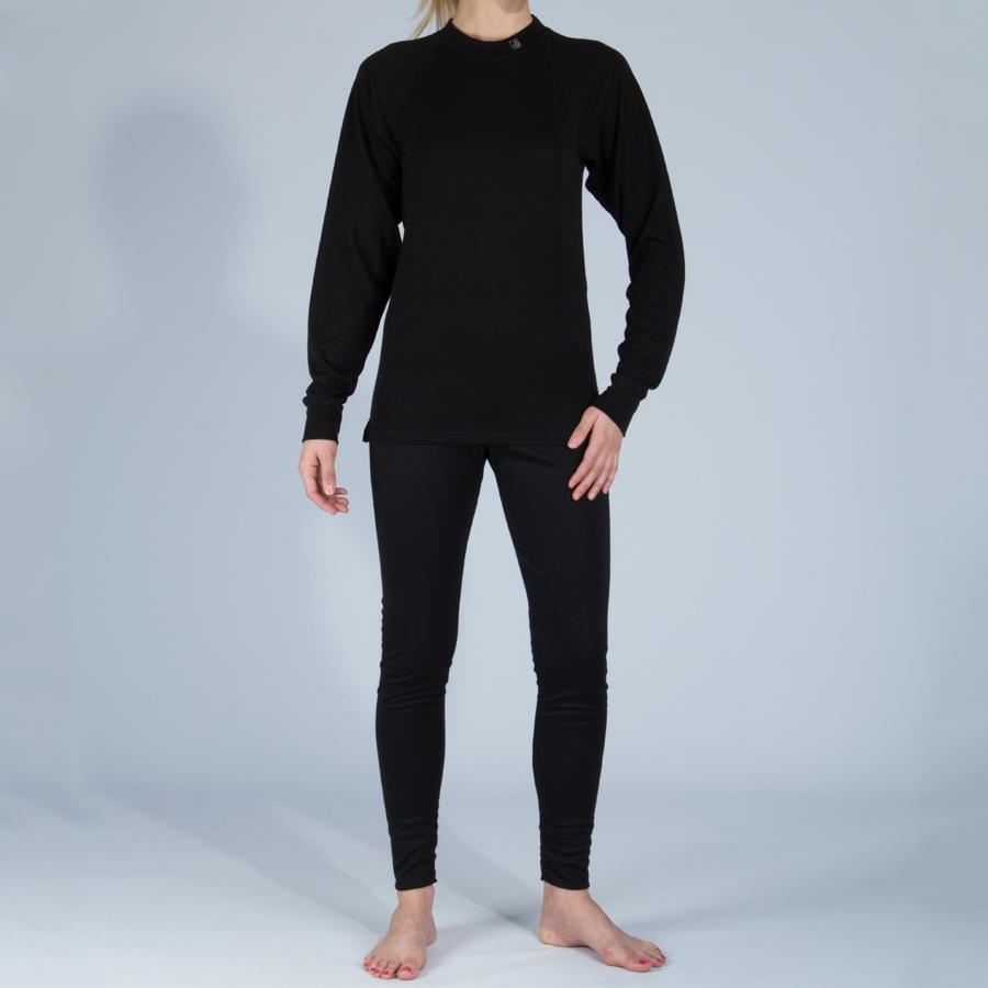 Rucanor Base Layer Thermal Underwear Set, Men's XS | Wms 10, Blk