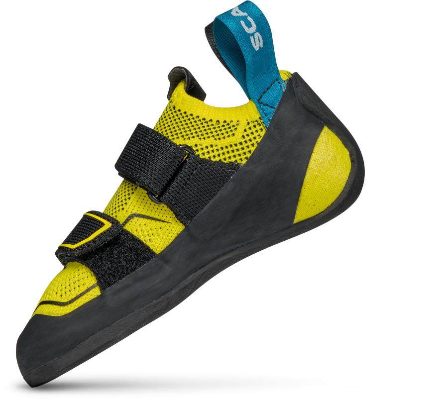 Scarpa Reflex Kids Rock Climbing Shoe, Uk 1 Eu 33 Yellow/Black