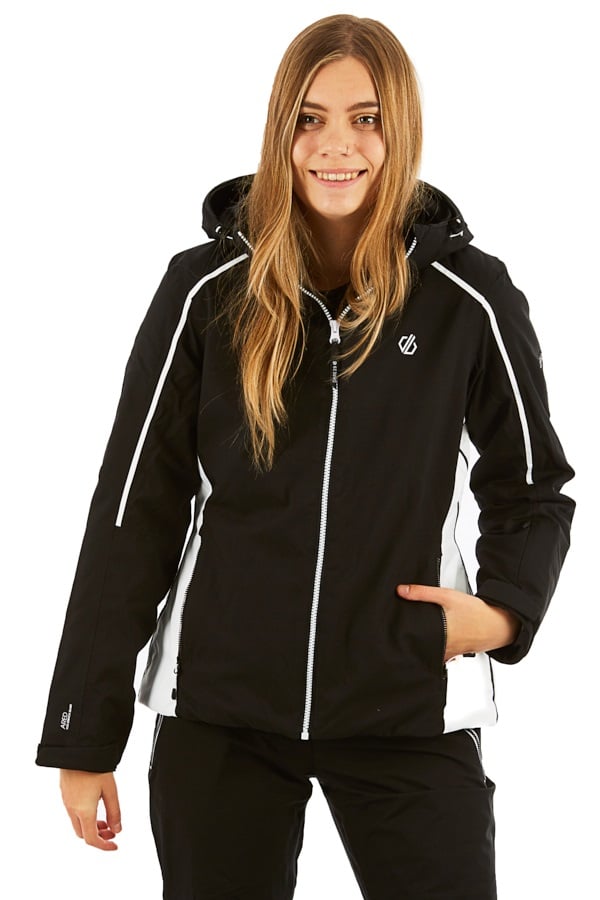 Dare 2b Comity Women's Ski/Snowboard Jacket, L Black