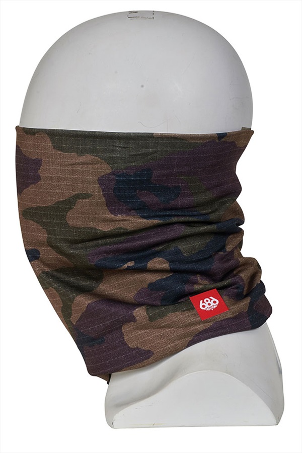 686 Roller Face Gaiter Ski/Snowboard Neckwarmer One Size Dark Camo