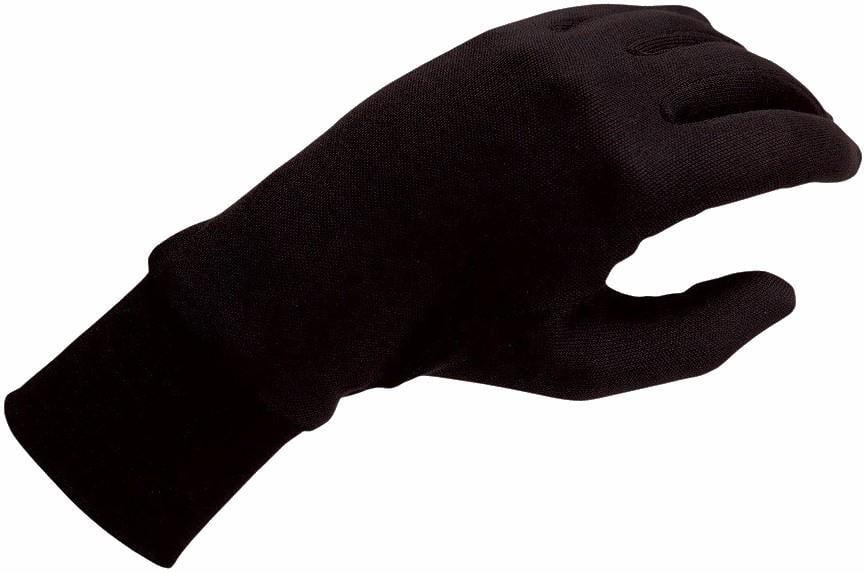Silkbody Puresilk Ski/Snowboard Liner Gloves, S Black