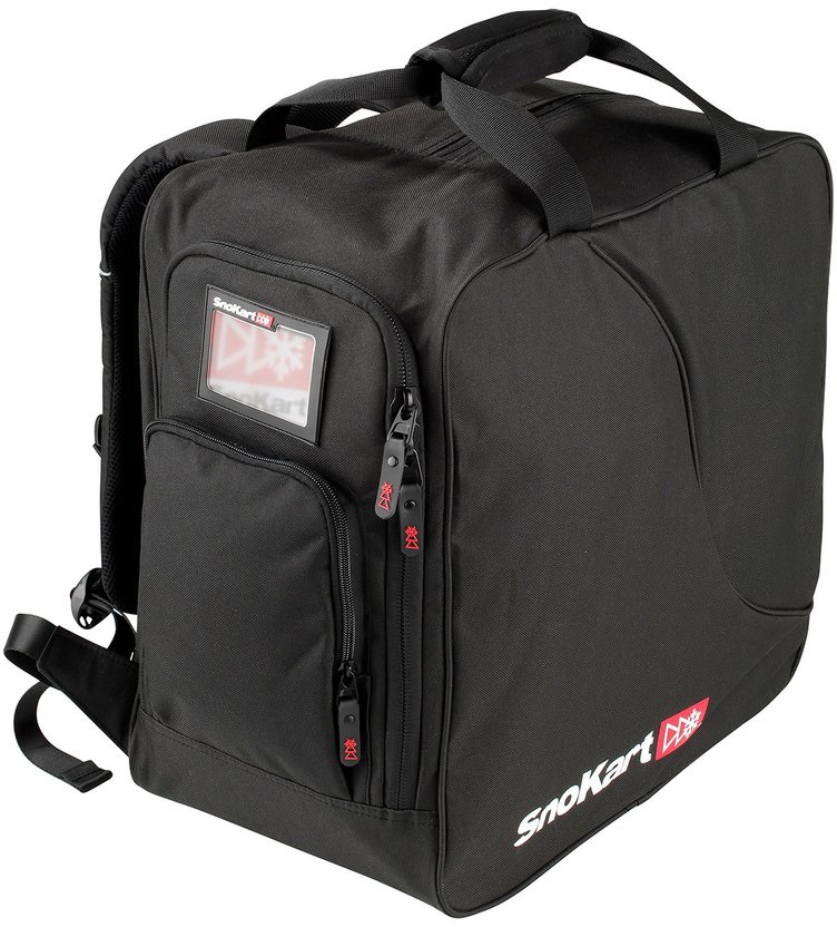 SnoKart Boot & Helmet Pack Ski/Snowboard Bag, 50L Black