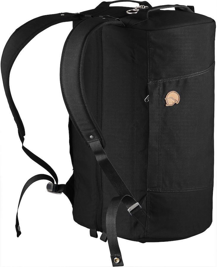 Fjallraven Splitpack Duffel Bag/Travel Backpack, 35L Black