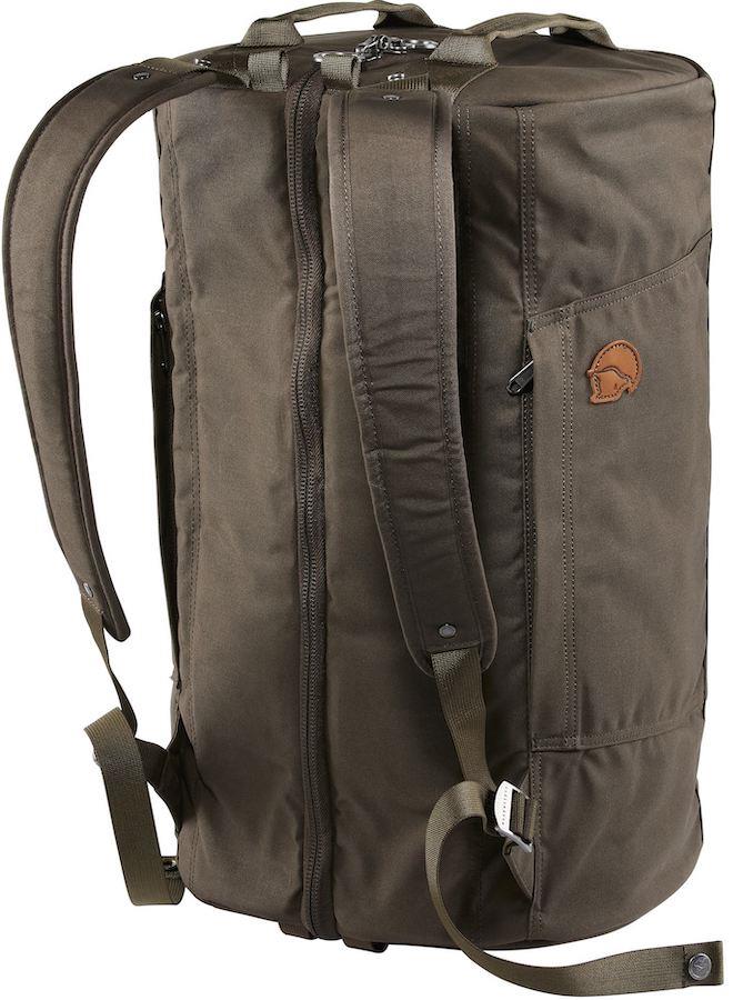Fjallraven Splitpack Duffel Bag/Travel Backpack, 35L Dark Olive