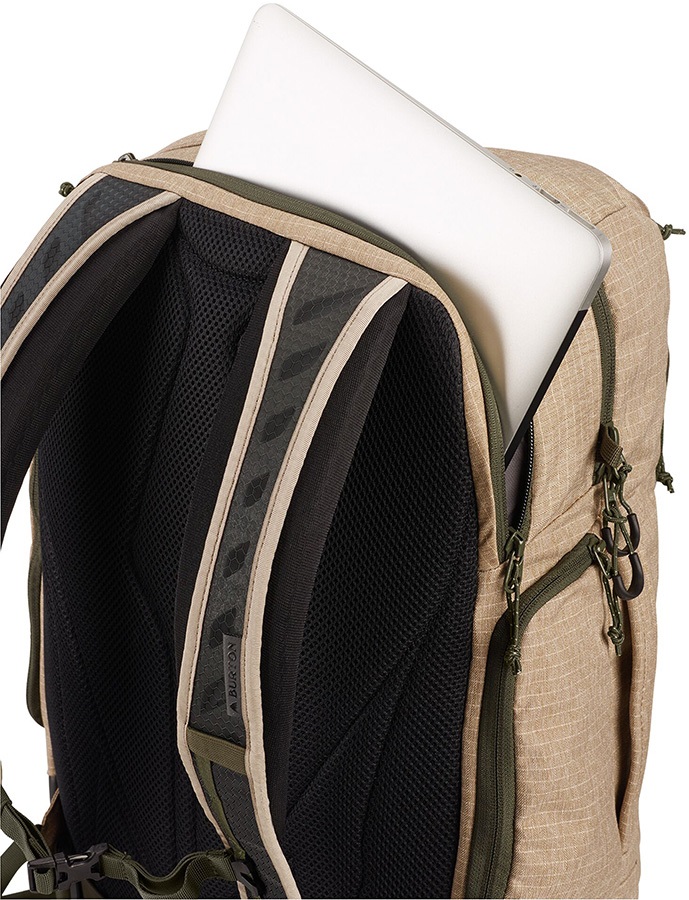 Burton Multipath Travel Pack Backpack, 27L Dress Blue Coated