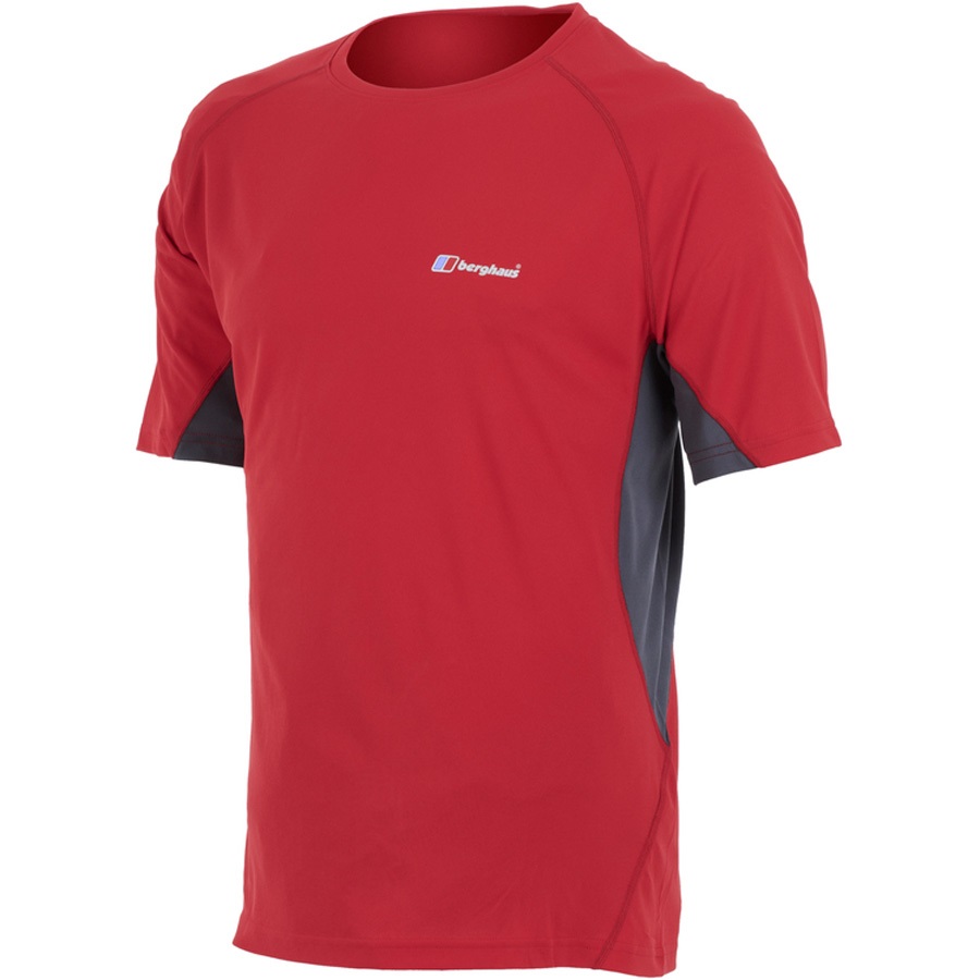 red berghaus t shirt