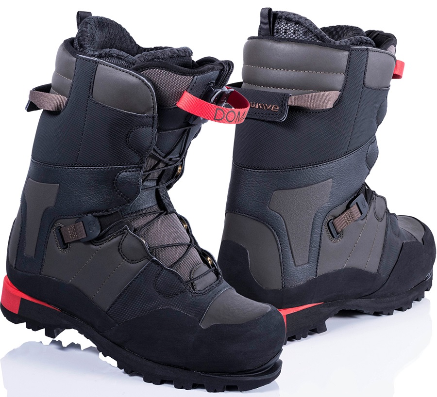 Northwave Domain CR Snowboard Boots, UK 10 Dark Grey 2020