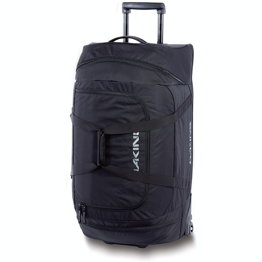 Dakine Wheeled Duffle Luggage Bag, 90L, Black