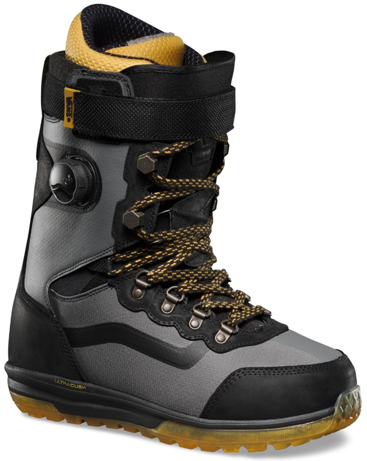 Vans Infuse Pat Moore Men's Snowboard Boots, UK 8.0 Black/Grey 2019