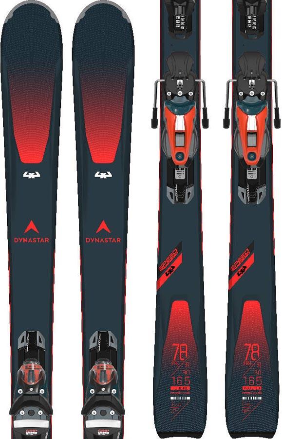 Dynastar Speed Zone 4x4 78 Pro Skis 164cm, Petrol/Red, Nx 12 Gw, 2021