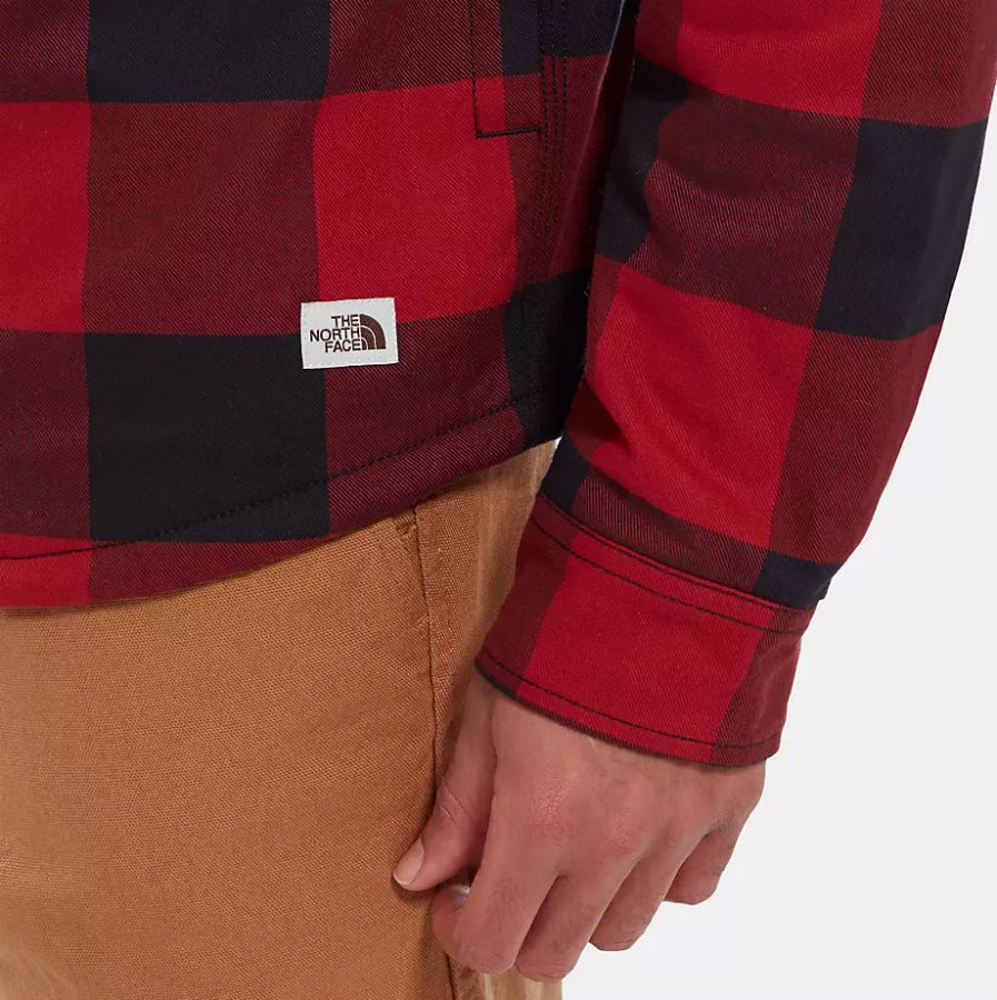 north face fleece plaid