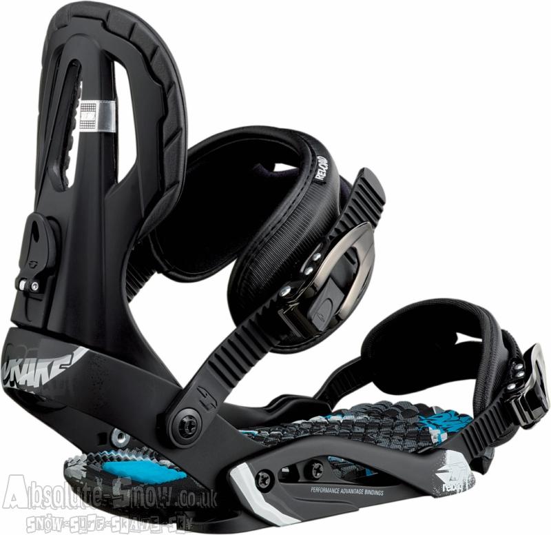 Drake Reload Snowboard Bindings, Black L (UK 710.5), 2011