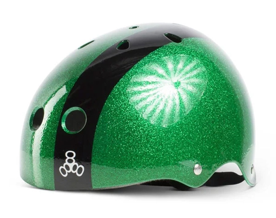 Liquid Force FLASH Wakeboard Helmet, XL Green Metal