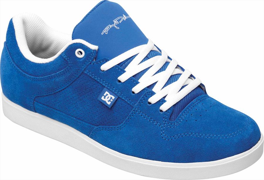 DC ROYAL LOW Skate Shoes, UK 11, Blue/White DC ROYAL LOW Skate Shoes, UK 11, Blue/White