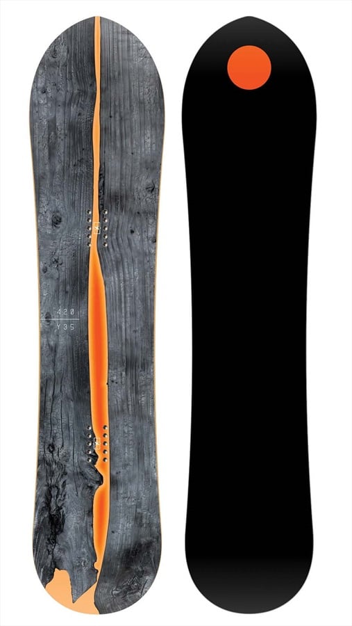Yes. The 420 Hybrid Camber Snowboard, 148cm 2019