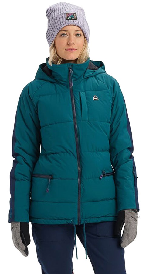 Burton Keelan Women's Ski/Snowboard Jacket, XS Deep Teal/Dress Blue