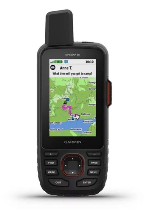 Garmin GPSMAP 66i Handheld GPS Device BirdsEye Bundle Communicator