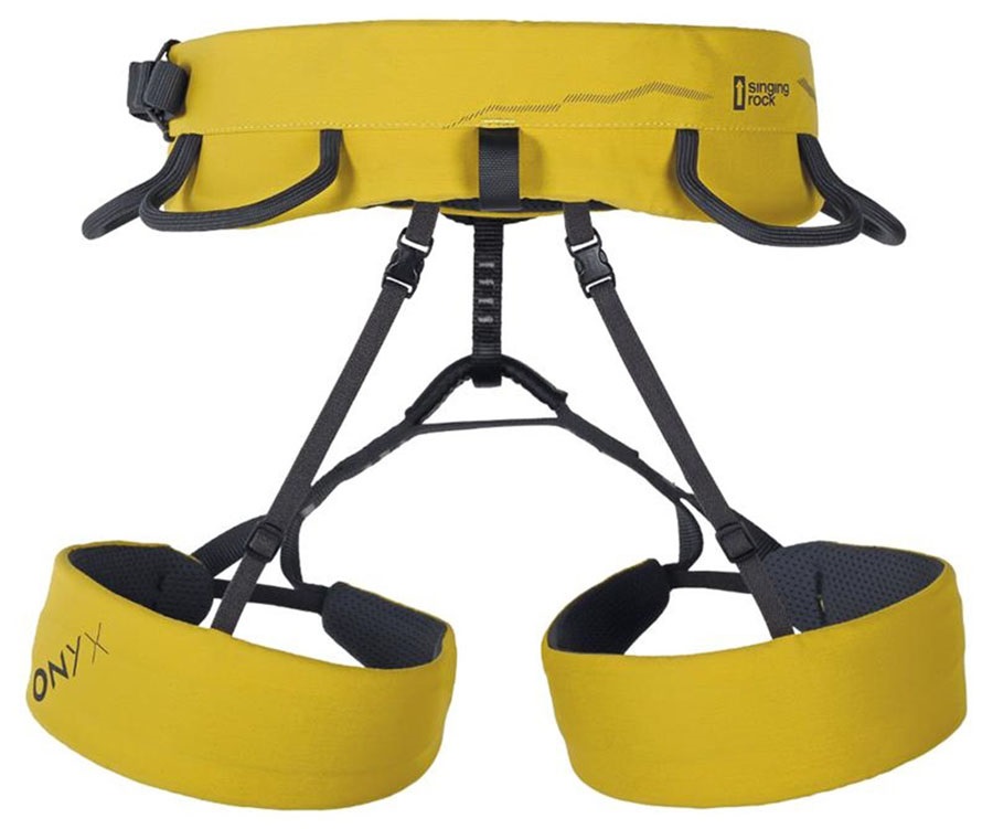 Singing Rock Adult Unisex Onyx Rock Climbing Harness, S Yellow