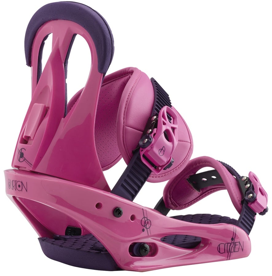 burton pink bindings