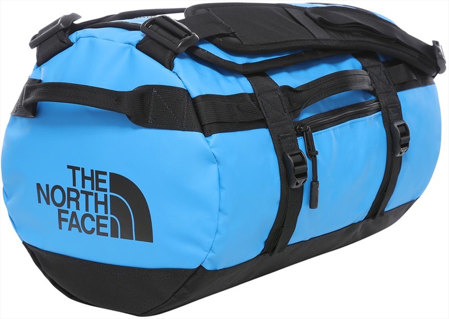 The North Face Base Camp Xs Duffel Travel Bag, 33l Clear Lake Blue/Tnf Black