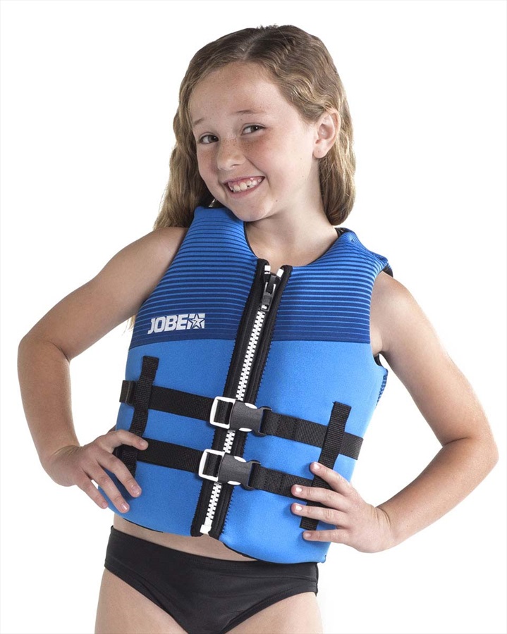 Jobe Neoprene 50N ISO Kids Buoyancy Aid Vest, 16 Blue 2020