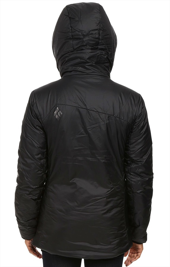Black Diamond Stance Belay Parka Women's Insulated Jacket L Black