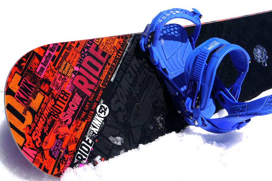 Ride Kink ProRize Rocker Snowboard, 152cm, 2013