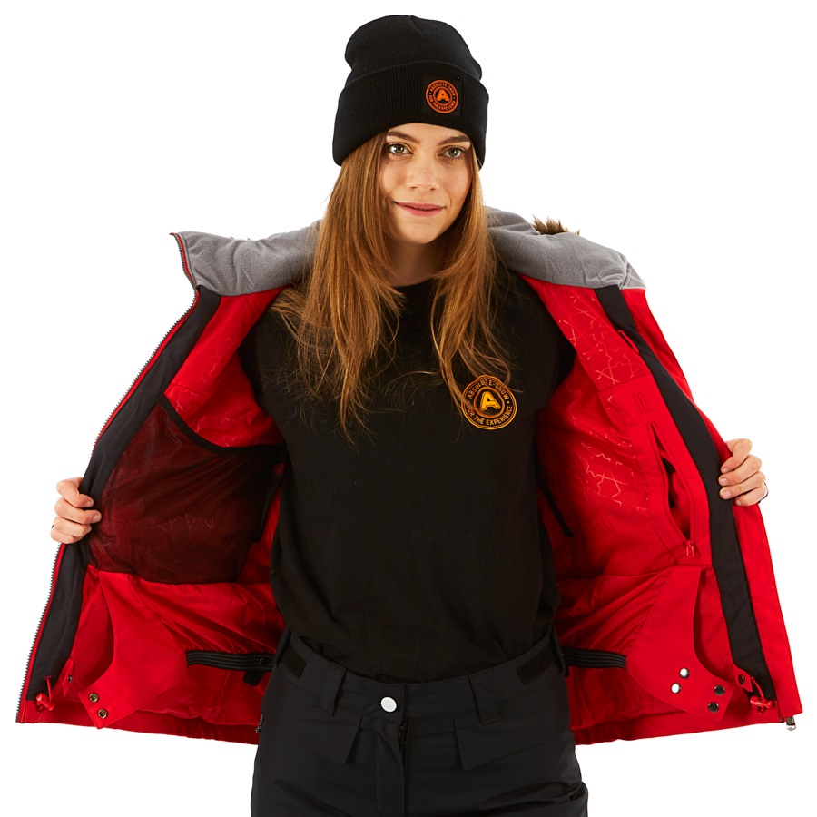 roxy womens atmosphere snow jacket