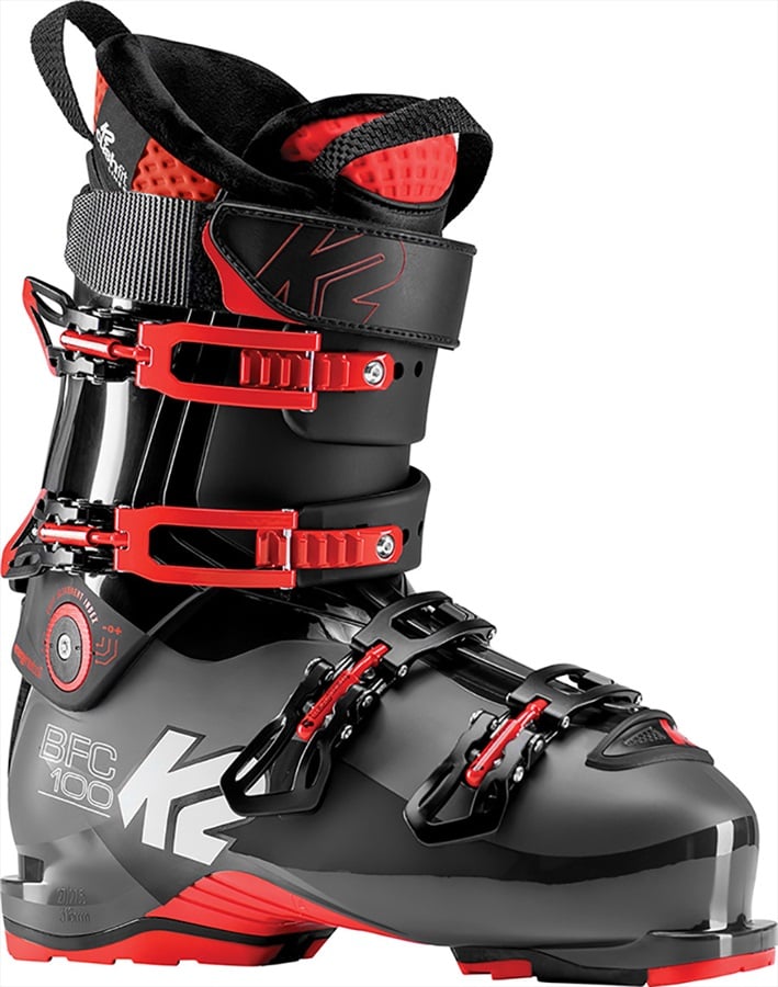 K2 BFC 100 GW Ski Boot, 24.0/24.5 Grey/Red 2018