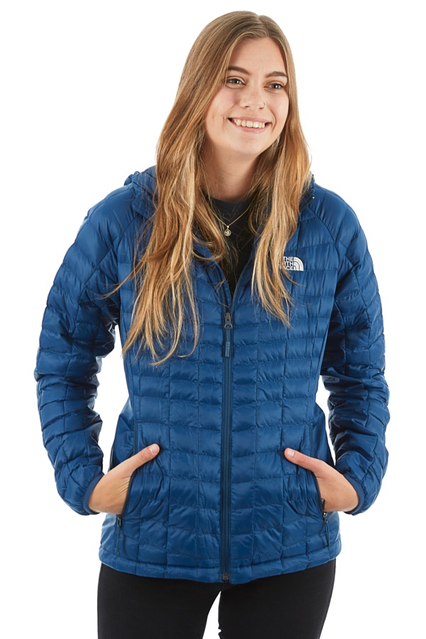 blue north face thermoball jacket
