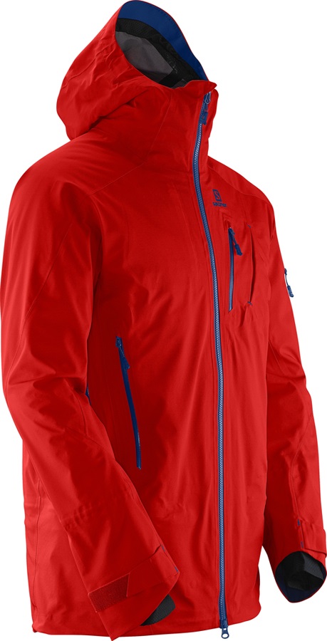salomon red ski jacket