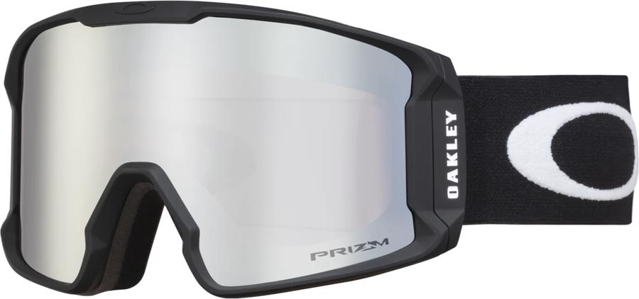 Oakley Line Miner L Prizm Black Snowboard/Ski Goggles, L Black