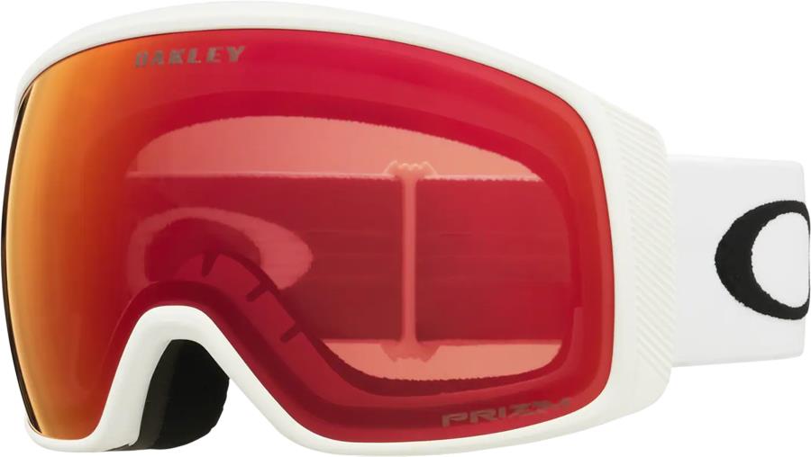 Oakley Flight Tracker L Prizm Torch Snowboard/Ski Goggles, L White