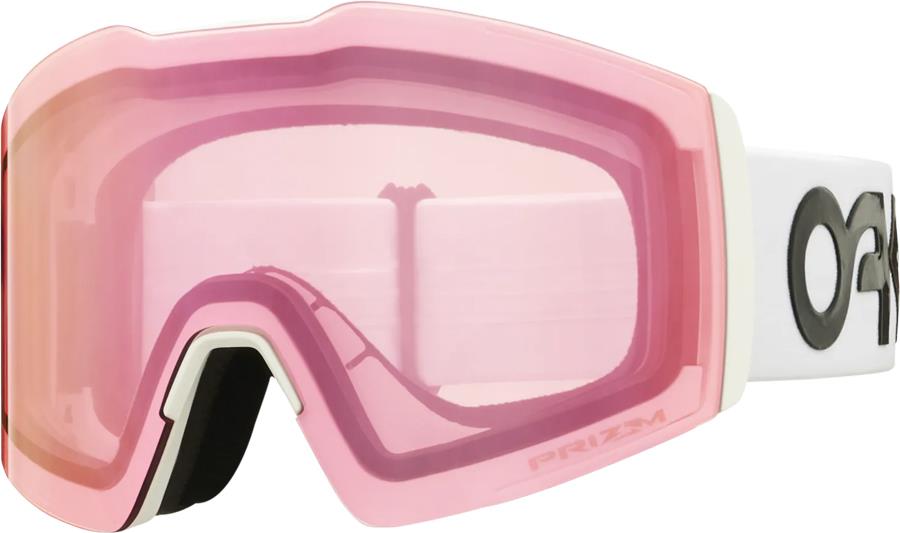 Oakley Fall Line L Prizm Hi Pink Snowboard/Ski Goggles, L FP White