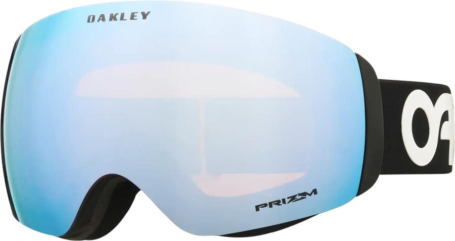 Oakley Flight Deck M Prizm Sapphire Snowboard/Ski Goggles, M FP Black