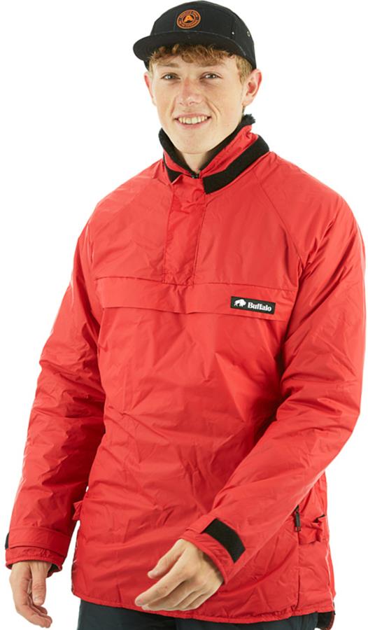Buffalo Special 6 Shirt Pullover Technical All Weather Jacket, S Red