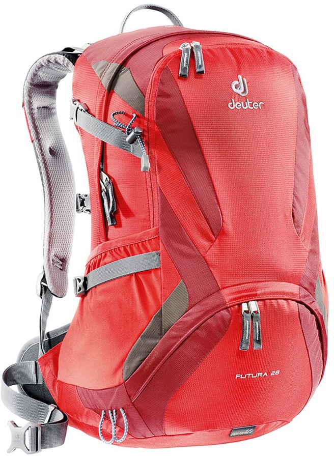 Deuter Futura 28 Hiking Backpack/Rucksack 28L Fire/Cranberry