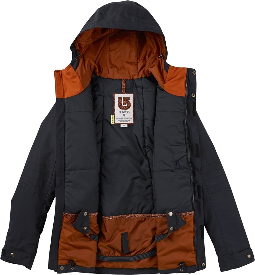 Burton TWC Flyer Women's Ski/Snowboard Jacket, M, True Black